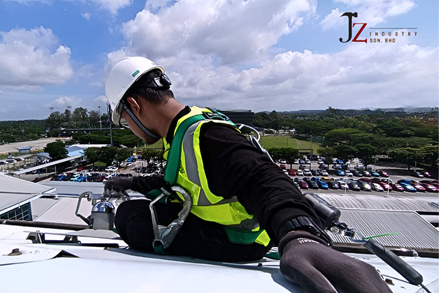 MSA Roof Line Fall Arrest Systems for Johor’s New Wave of Commercial Infrastructure